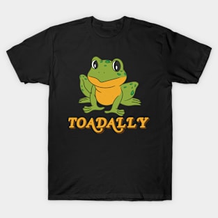 Toad Animal Pun Design for Animal Lovers T-Shirt